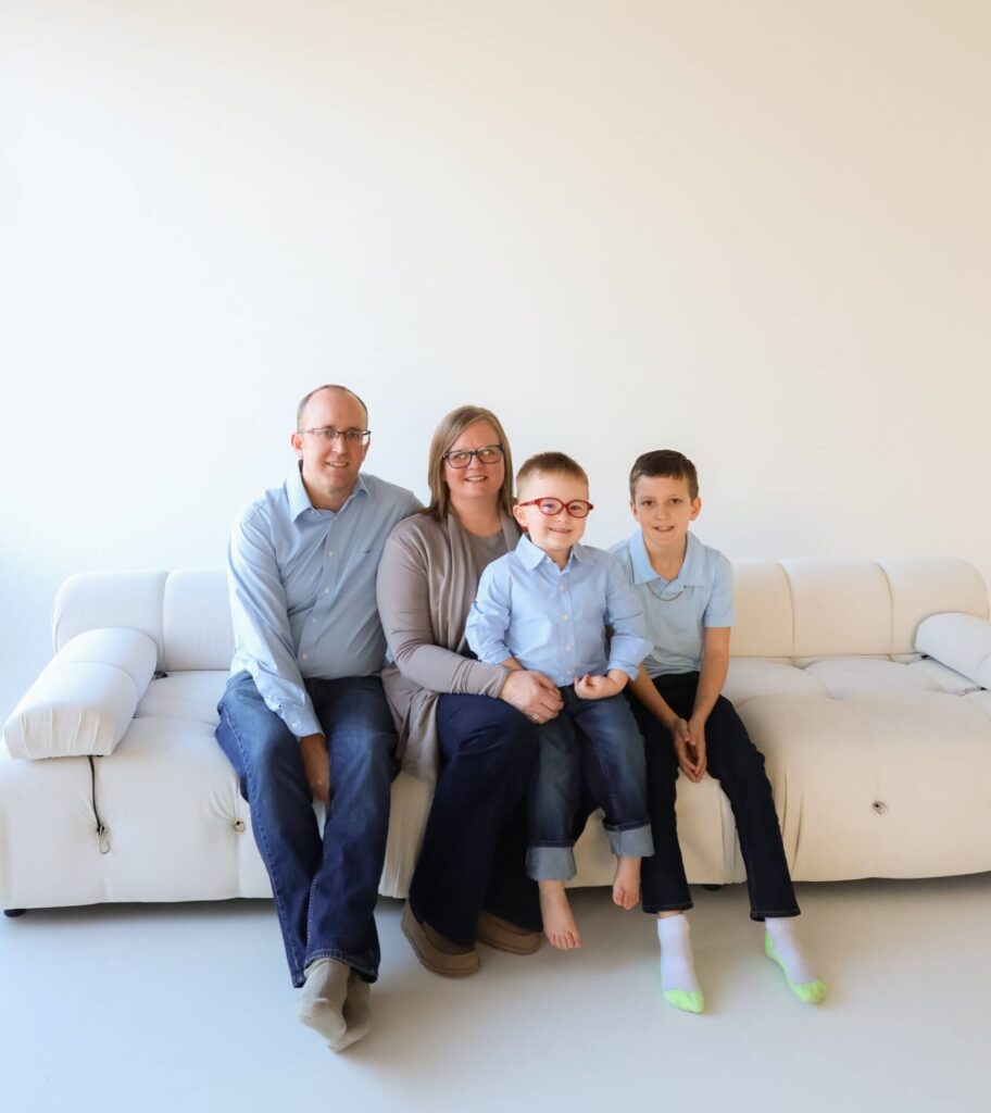 Daniel Foster CPA with his family in Sioux Falls South Dakota